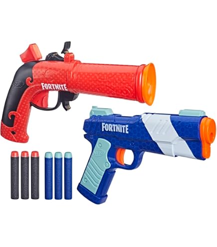 Nerf Fortnite トイガンセット Amazon.com: Nerf Fortnite Dual Pack Includes 2 Fortnite Blasters